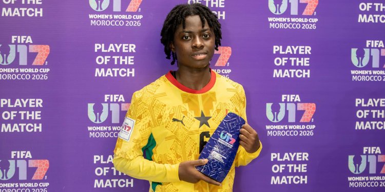 Jessica Appiah wins player of the match after inspiring Black Maidens to incredible 3-3 draw against Brazil