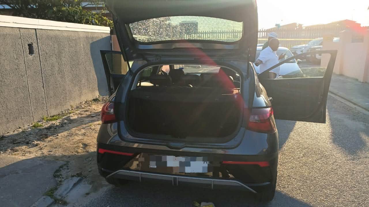 A male and a female suspect have been arrested by Anti-Hijacking Unit members following a car chase that led to the discovery of a hijacked vehicle