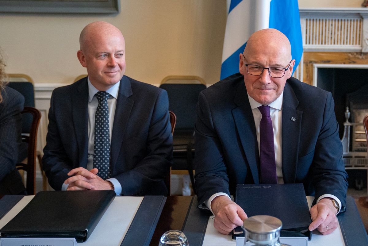 Scotland’s top civil servant dragged into John Swinney pensions row