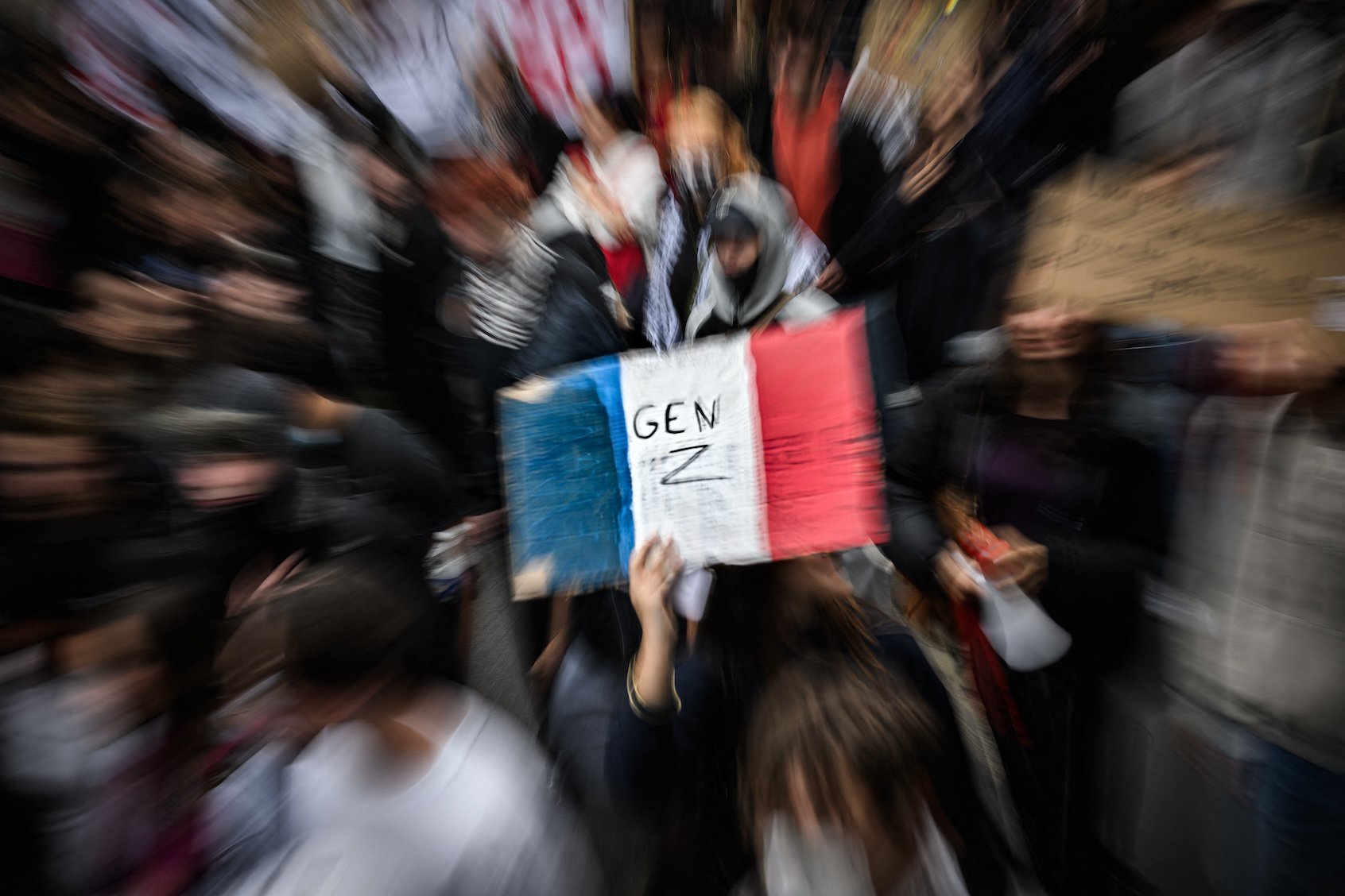 French students are in the streets. Donald Trump and Fox News are freaking out