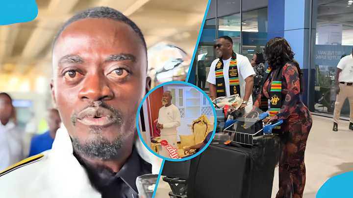 Lil Win, Kanayo O. Kanayo, Patience Ozokwor and Other Nollywood Stars Visit Adom Kyei Duah