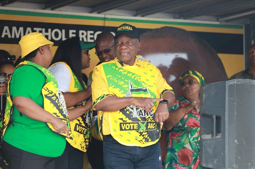 Ramaphosa Makes Bold Election Prediction as ANC Campaigns in Mdantsane