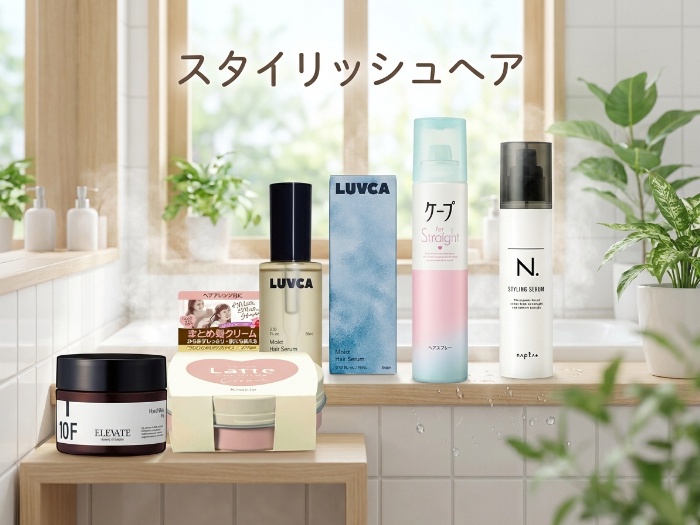 ヘアスタイリングの必携アイテムを徹底紹介！