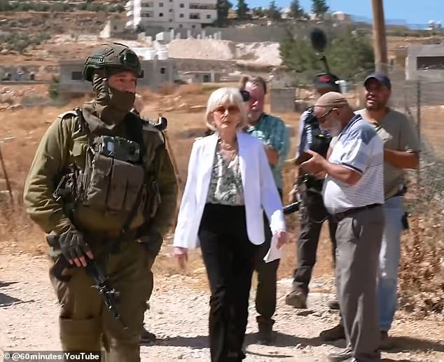 Diva 60 Minutes star Lesley Stahl, 84, threatened to quit show after boss got involved in editing story about Israeli settlers in West Bank, report claims