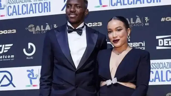 Osimhen welcomes second daughter Liora Audrey weeks after pregnant girlfriend escaped Istanbul accident