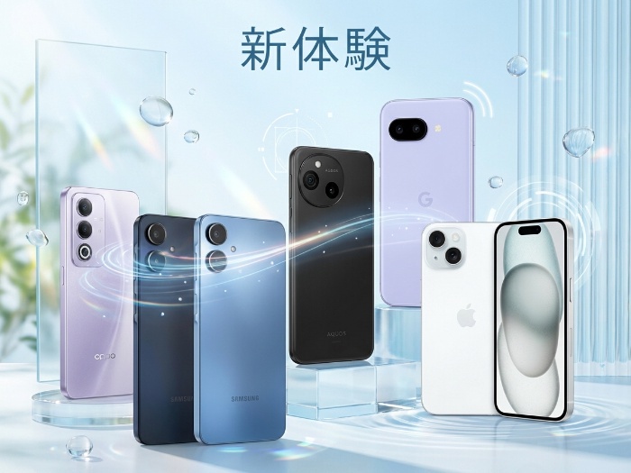 新しいスマートフォンで日常をもっと快適に！