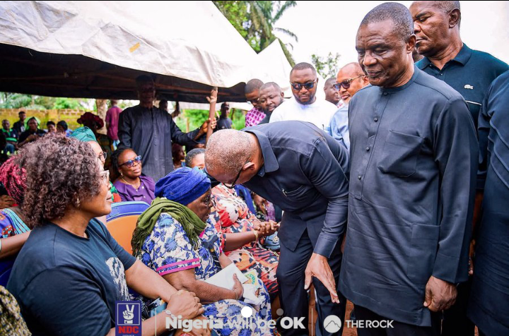 Reactions Trail Moment Obi Is Spotted Comforting Family Members Of His Supporter Who’s Shot In Enugu
