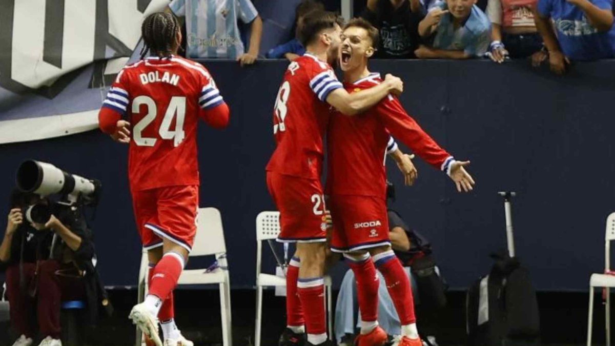Bryan Zaragoza defends goal celebration after hostile Málaga reception