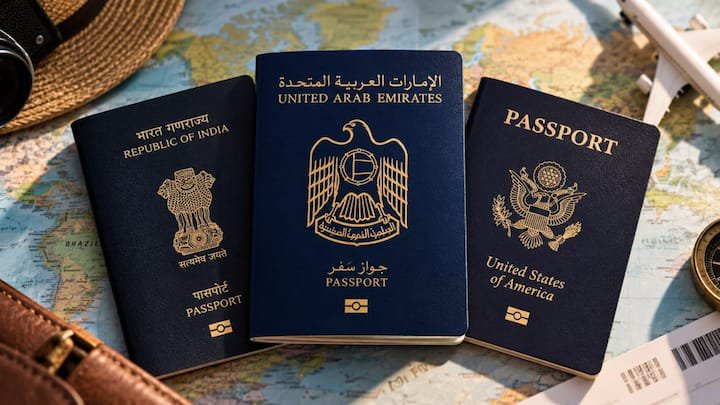 World’s strongest passports 2026: UAE ranks first. Here’s where India stands