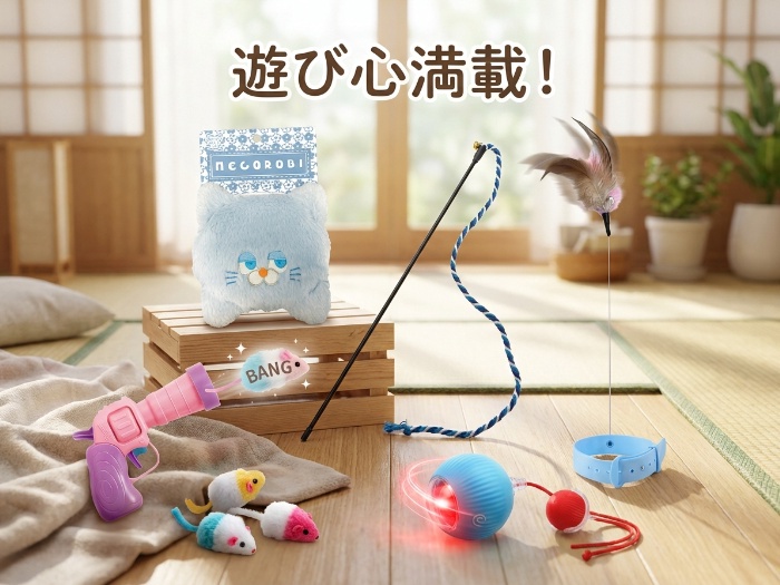 ネコちゃんも大喜び！おすすめ猫用おもちゃ特集