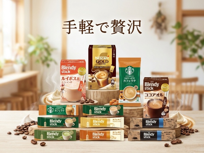 おうちで楽しむ、インスタントコーヒーの世界