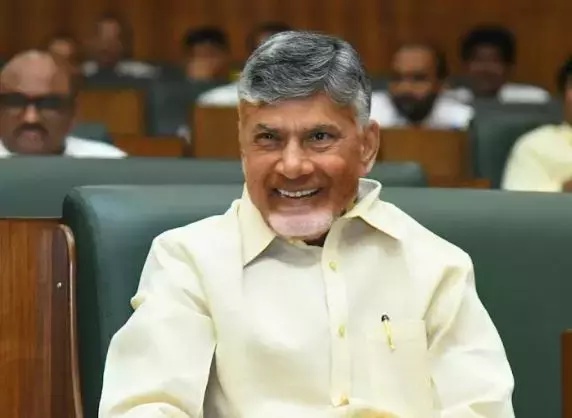 Naidu Praises Temple Staffer For Feeding Differently Abled Devotee