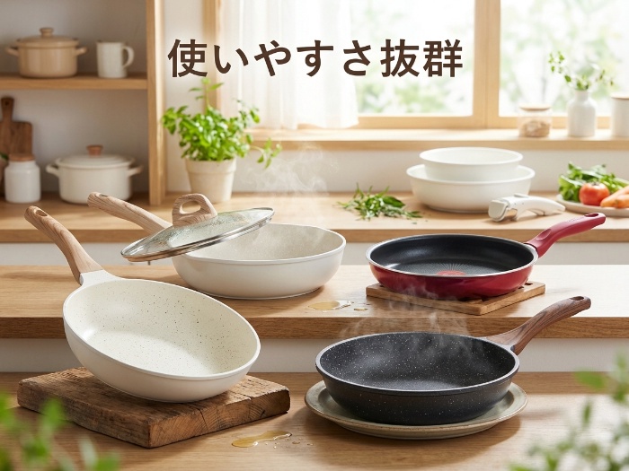 料理が楽しくなる！新しいフライパンでキッチンをアップデート