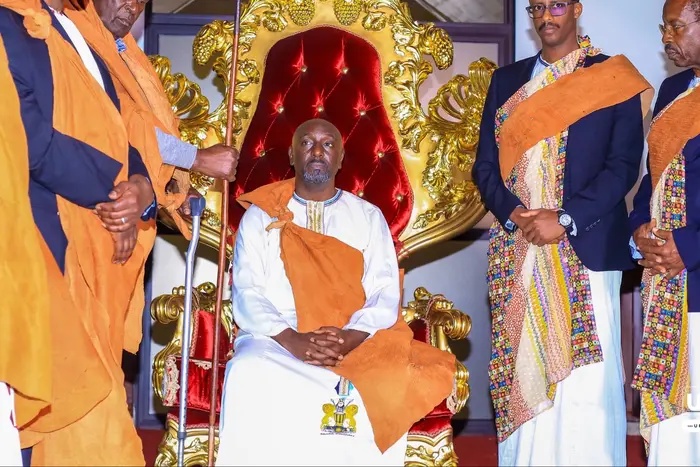 In Pictures: Torch-lit procession, mock battle usher new Tooro king into Karuziika Palace