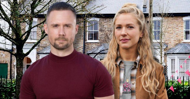 Who are Nancy and Lee Carter in EastEnders and how are they related?