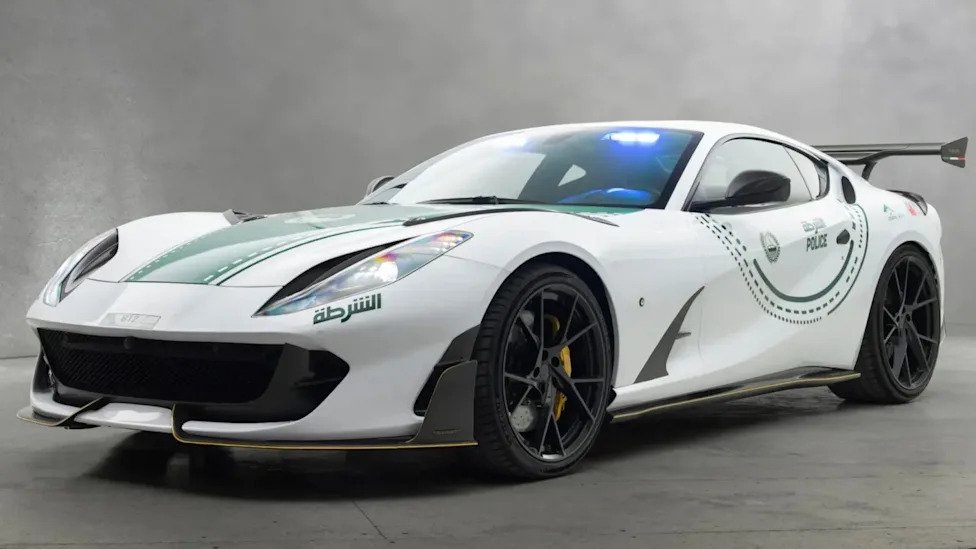 A “Regular” Ferrari 812 Wasn’t Special Enough For Dubai Police… So They Reached Out To Mansory