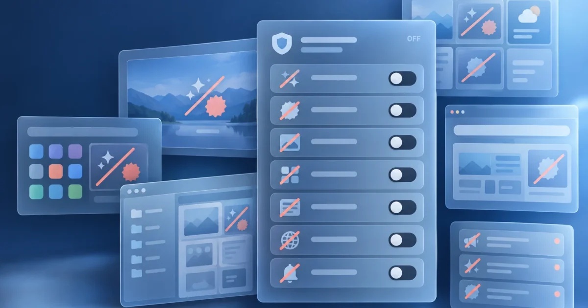 How to Turn Off Ads in Windows 11 With 7 Built-In Settings