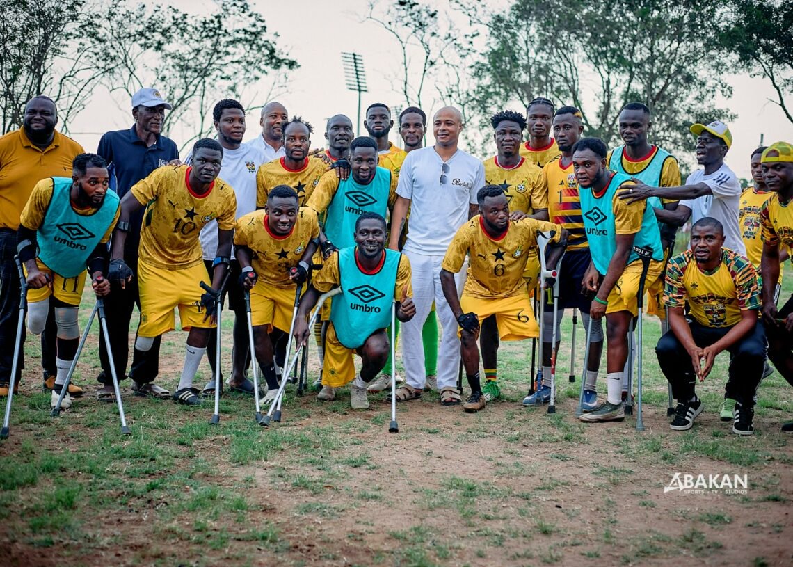 Dede Ayew donates to Black Challenge ahead of Amputee football World Cup