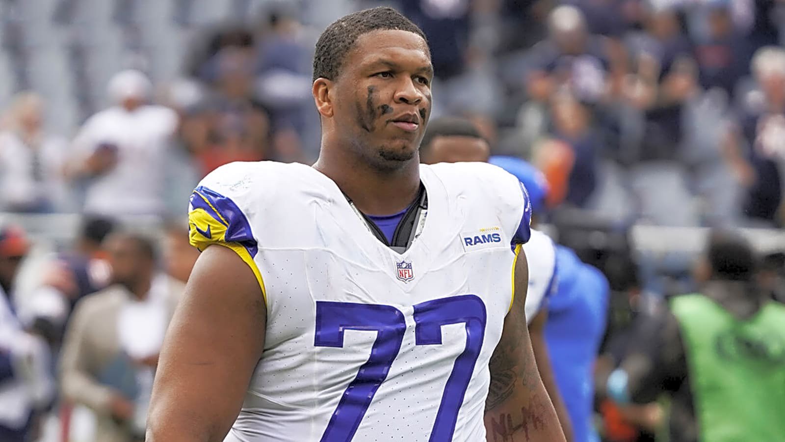 Rams’ Alaric Jackson gets a big break on suspension after punching Bradley Chubb