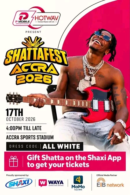 SHatta Wale Announces ShattaFest Accra 2026 At Accra Sports Stadium On October 17