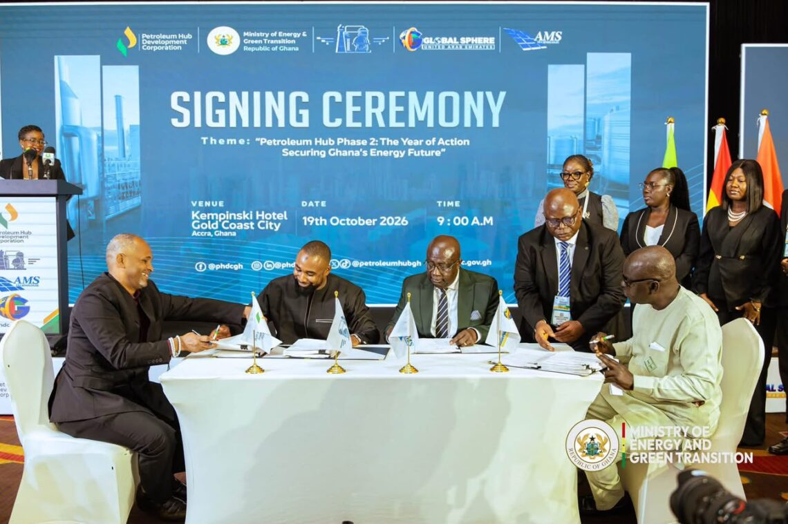 Ghana Signs US$28 Billion Deal for 300,000-Barrel Refinery in Jomoro