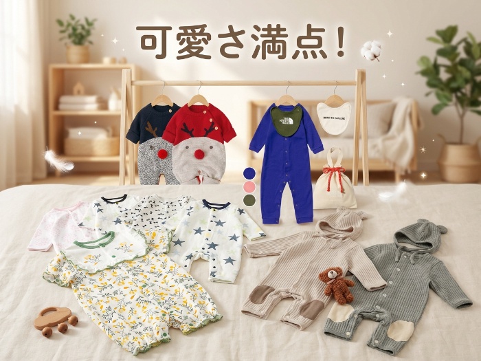 ベビー服で楽しい日常を！おしゃれで着心地抜群のロンパースたち