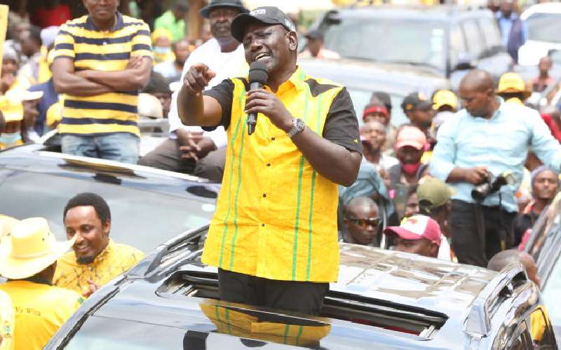 President Ruto Forced To Cut Short Speech As Bondo Residents Start Chanting The Following
