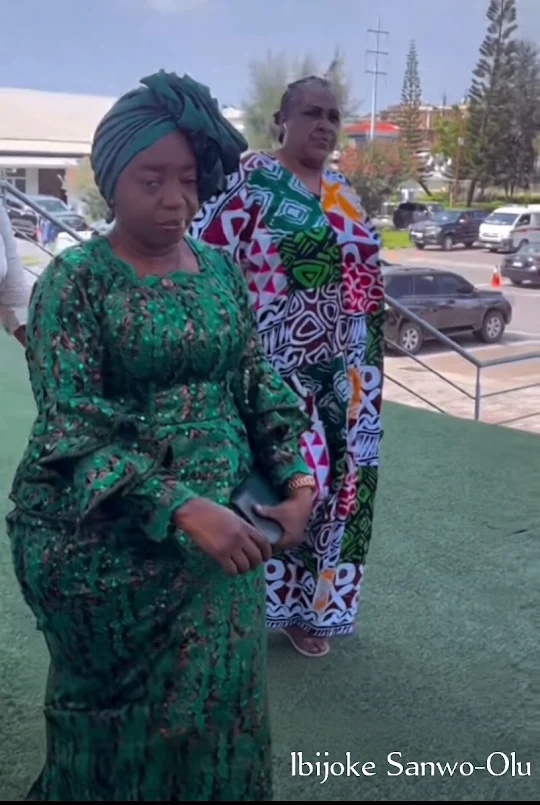Celebrities Pictured At Legendary Actor Olu Church Interment Service…..