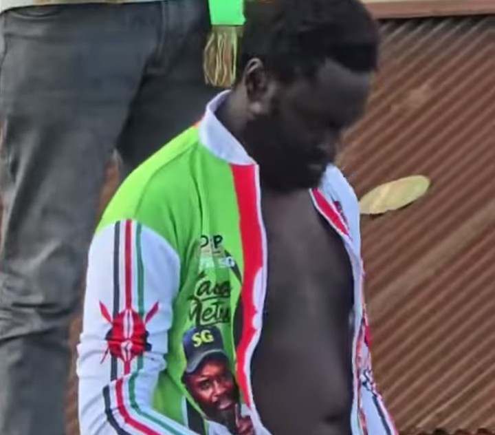 Senator Methu Leaves Supporters Gasping as He Shows Off His Six-Pack Without a Shirt