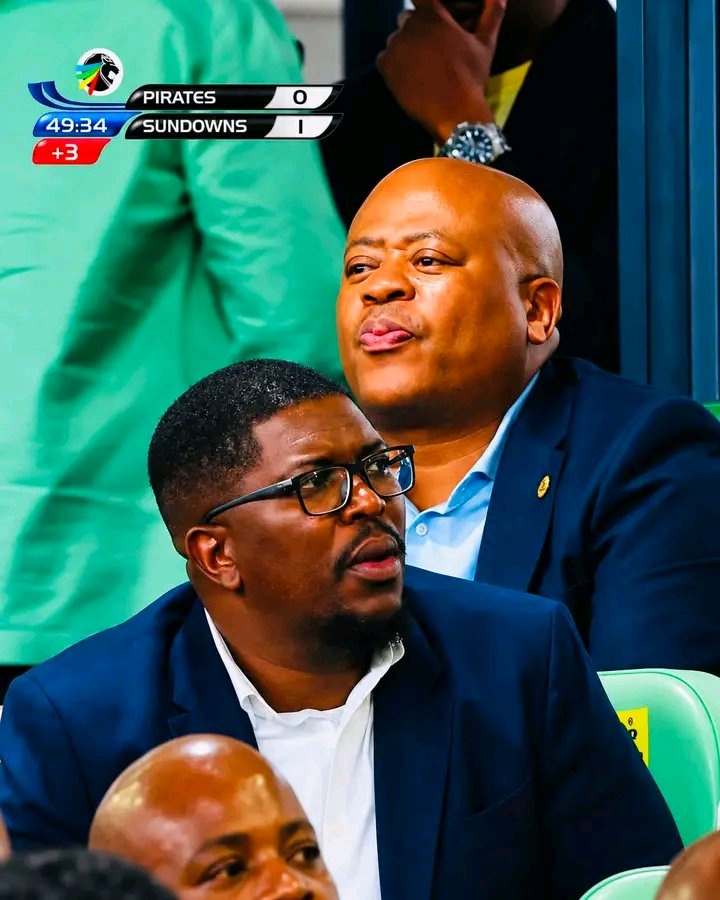 Bobby Motaung’s Reaction During Pirates vs Sundowns Match Gets Fans Talking
