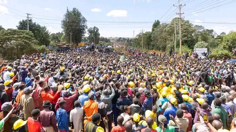 Natembeya’s Cryptic Reaction to Ruto’s Mammoth Crowd in ‘Tawe’ Stronghold Sparks Intrigue