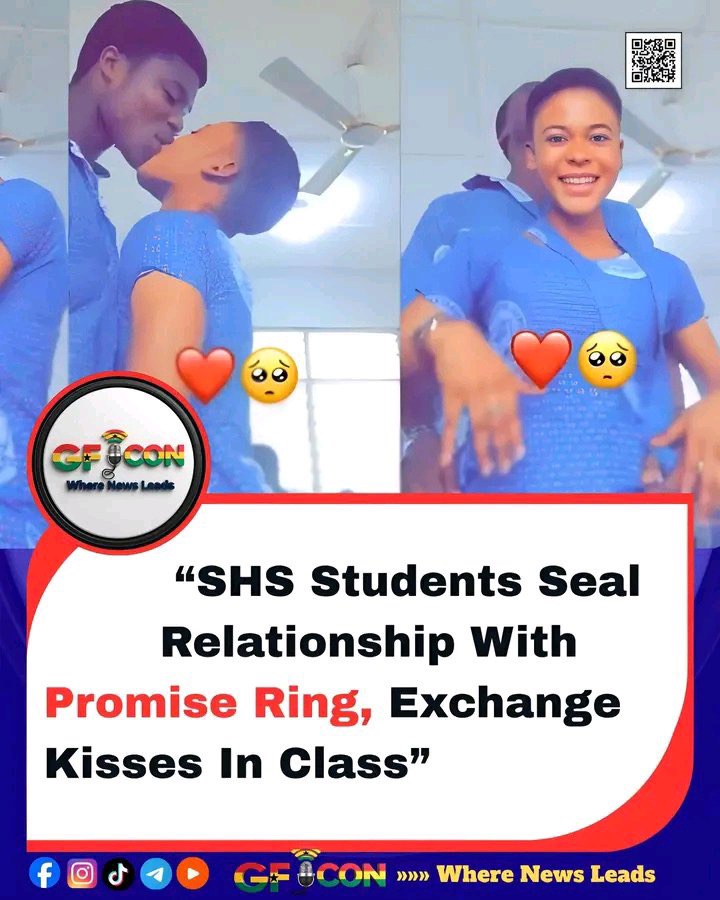 SHS Students Seal Relationship With Promise Ring Exchange Kisses in Class