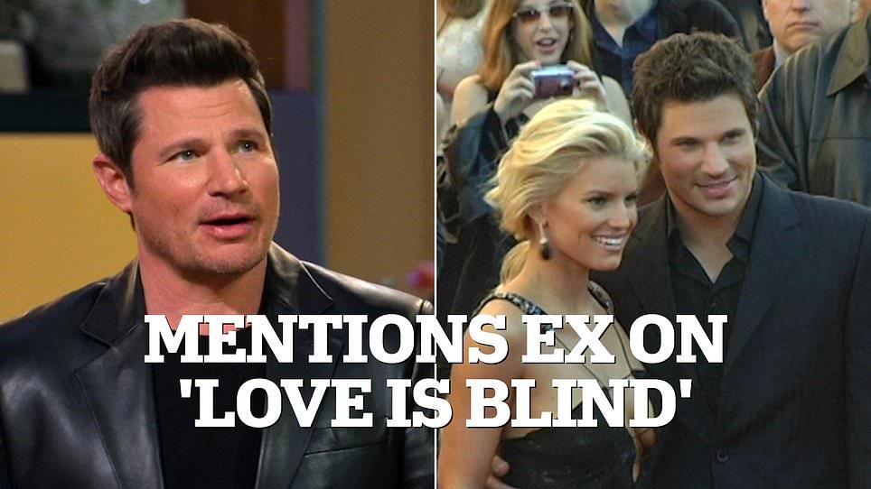 Nick Lachey brings up ex-wife Jessica Simpson on Love Is Blind