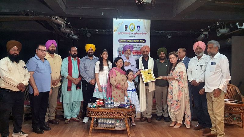 Punjabi writers Jasvir Rana, Amarjit Kaunke honoured