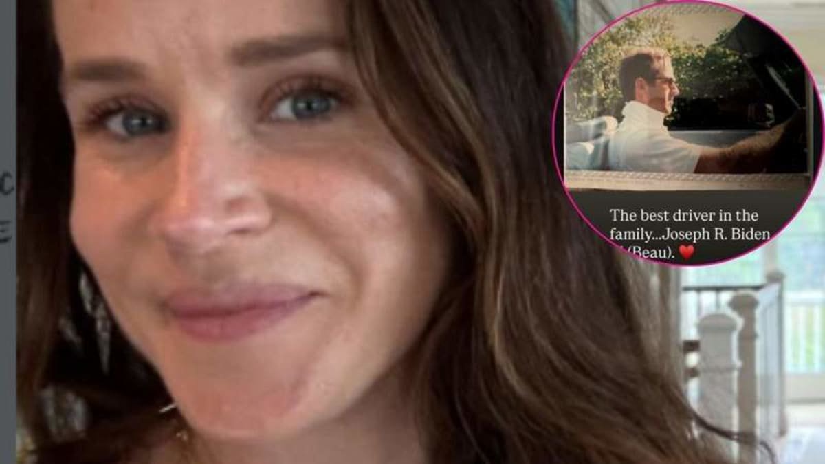 Joe Biden’s Daughter Ashley Posts Rare Throwback Photos With Late Brother Beau, Calls Him ‘the Best Driver in the Family’