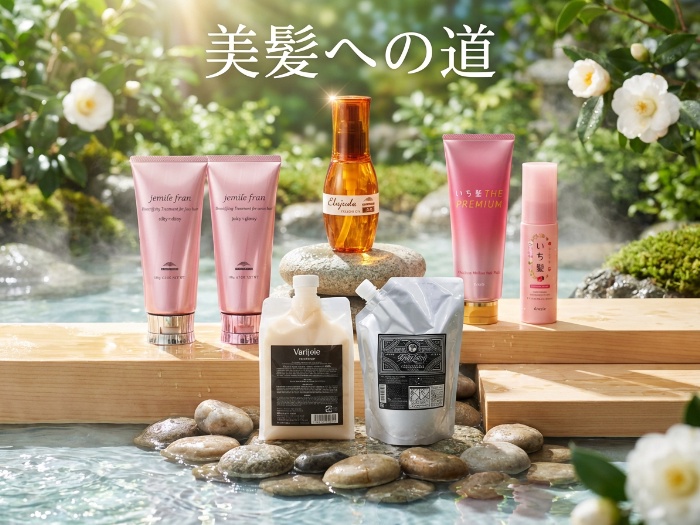 髪を美しく輝かせる！至極のトリートメント特集