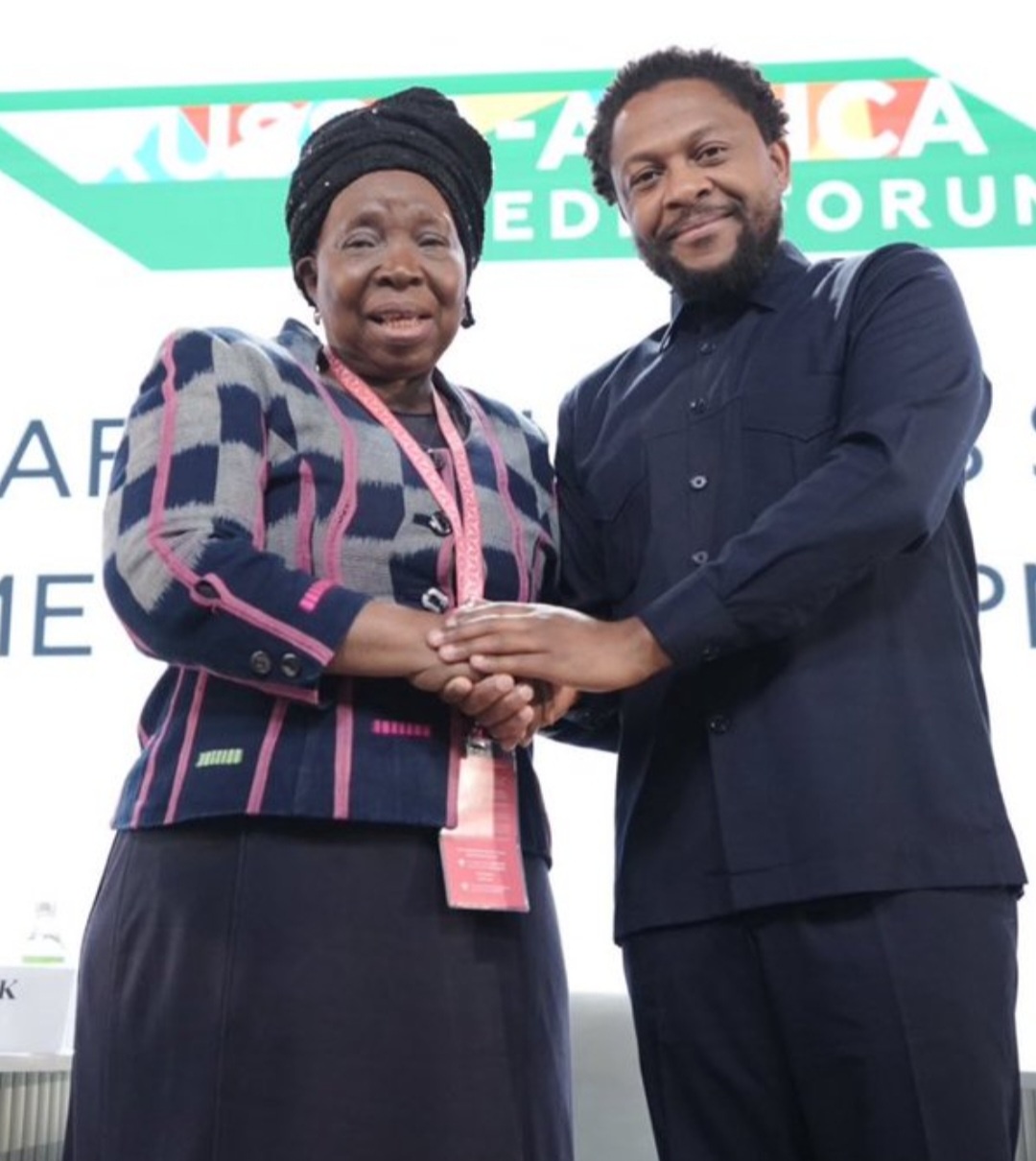 Ndlozi and Dlamini-Zuma Spotted in Moscow for Russia-Africa Summit