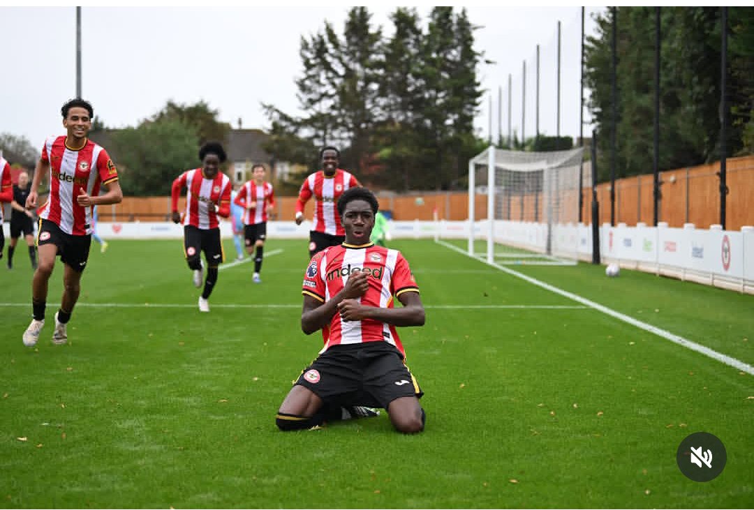 ‘Unlucky loss, happy to get a goal’ – England-born Ghanaian starlet Dylan Danso thrilled with first goal of the season with Brentford U18 in the U18 Premier League