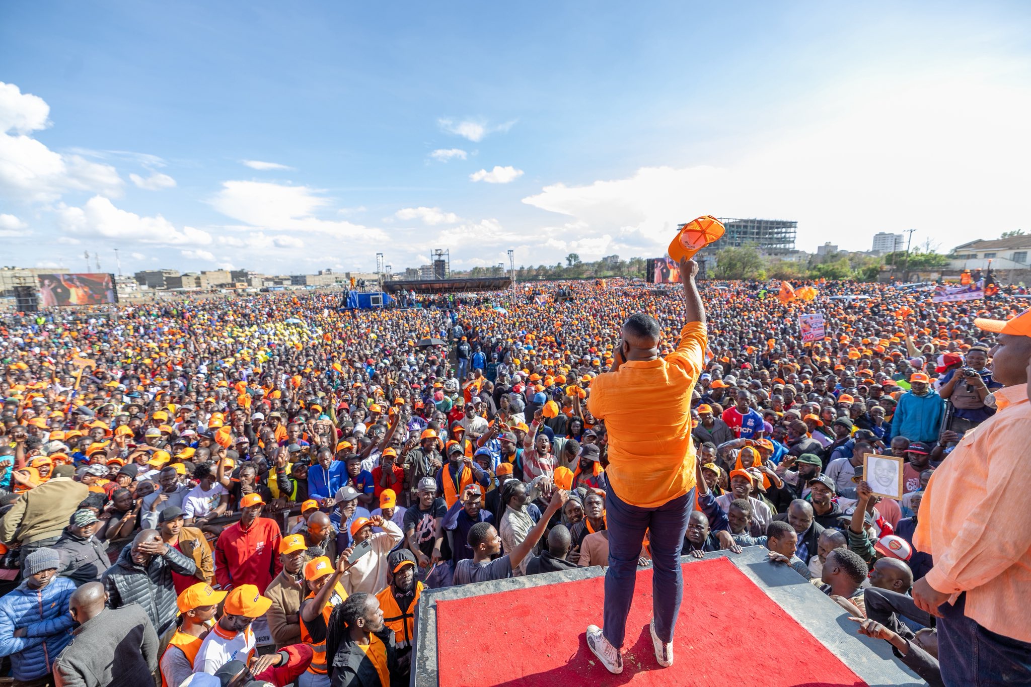 Mining Cabinet Secretary Hassan Joho Celebrates Massive Turnout at ODM’s Mwezi wa Baba Mega Rally