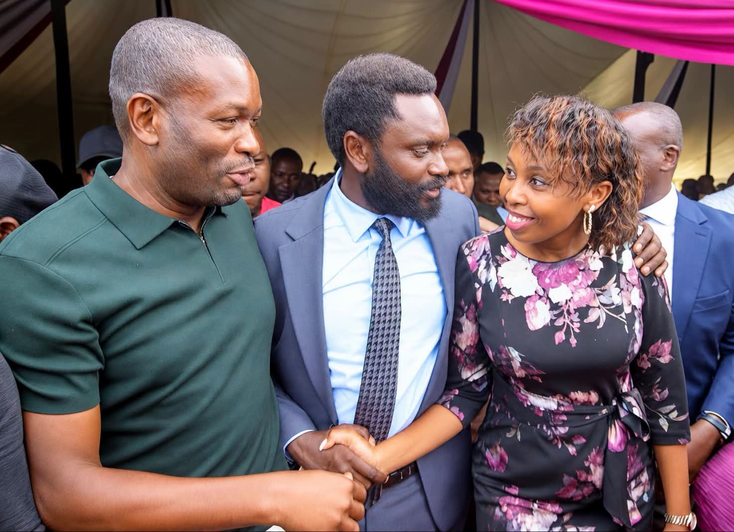 Edwin Sifuna Wins a New Title in Mt Kenya as Pauline Njoroge Shares Post