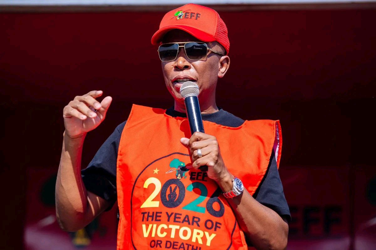 EFF Leader Julius Malema Calls for Higher Grants to Help Young Women Avoid Sugar Daddies