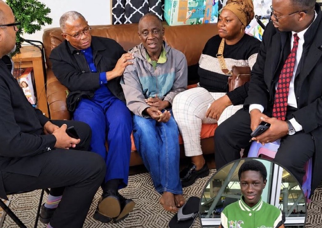 Ghanaian Officials Visit Father Of Teenager Who Died In New York Tragedy