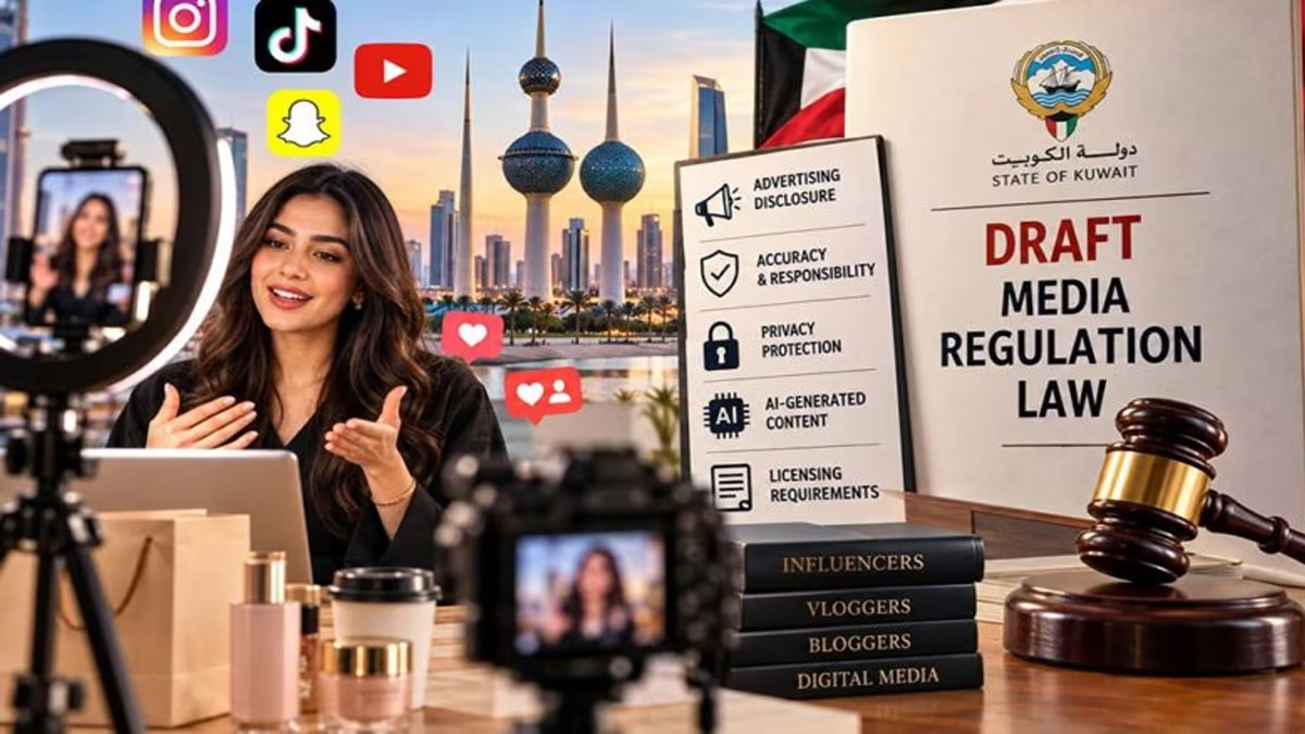 Kuwait’s new media law tightens rules for influencers, advertising, AI, reviews and competitions