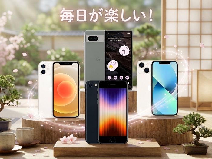 スマートフォンで快適な毎日を！プロが選ぶおすすめ再生品4選