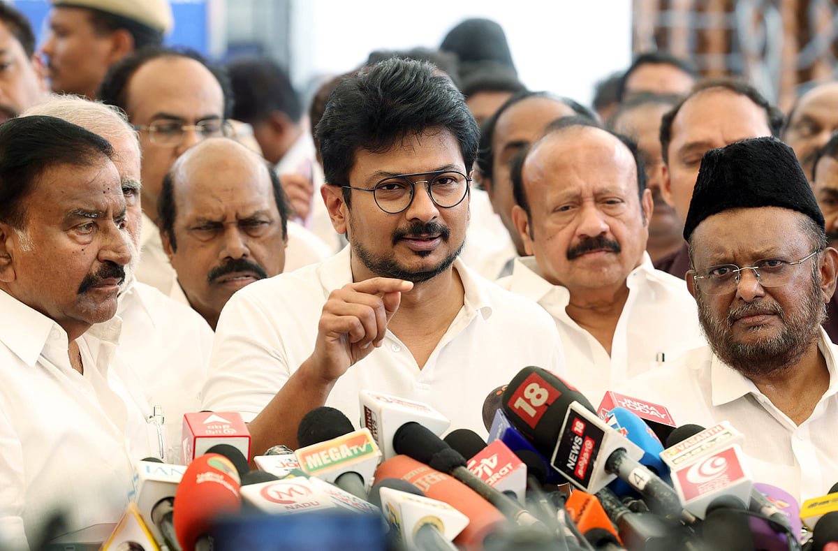 Udhayanidhi Stalin booked for allegedly involving minor in Dharapuram bypoll campaign