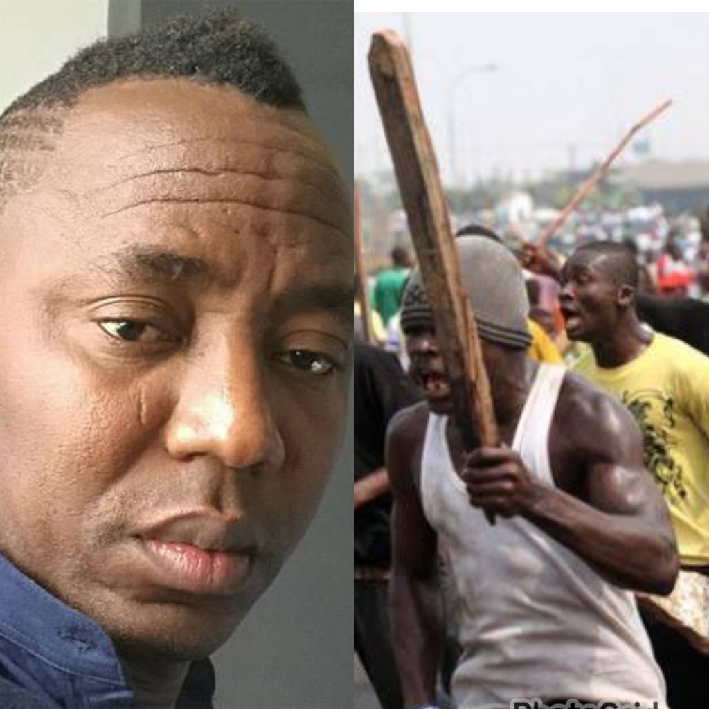 Today’s Headline: Thugs Reportedly Attack Sowore In Ekiti, Tinubu Prays For Peace, Unity In Nigeria