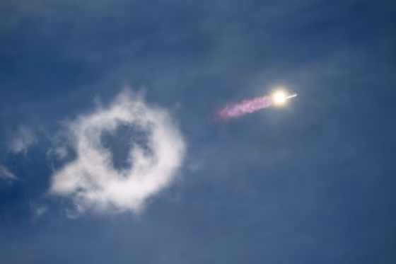 Four astronauts return to Earth after eight months in space