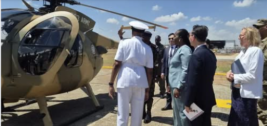 KDF Receives 8 Millitary Helicopters in a US Backed Deal
