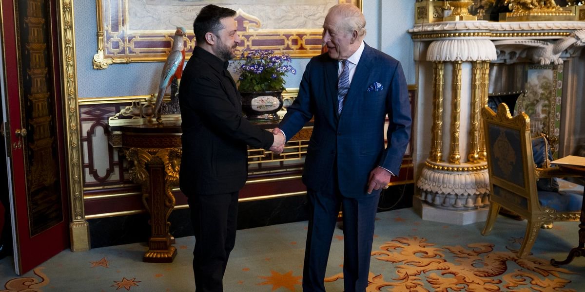 Volodymyr Zelensky confirms talks with King Charles will take place in just hours