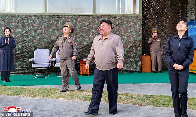 North Korea claims it has developed ‘AI-piloted’ missiles that leave ‘no way to avoid’ attack after latest sabre-rattling military drill